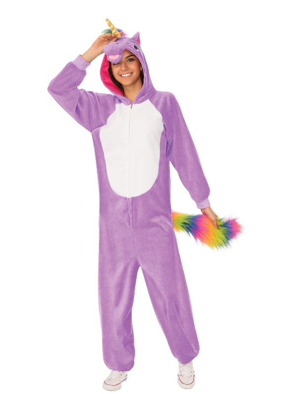 unicorn purple onesie costume unisex sunbury costumes