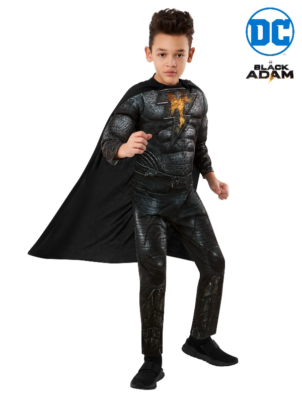 black adam child costume dc characters super hero sunbury costumes