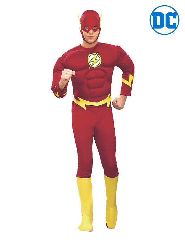 the flash adult costume dc super hero movie characters sunbury costumes