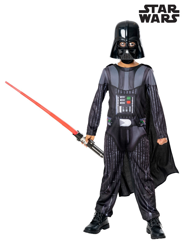 darth vader light saber costume set star wars characters child sunbury costumes