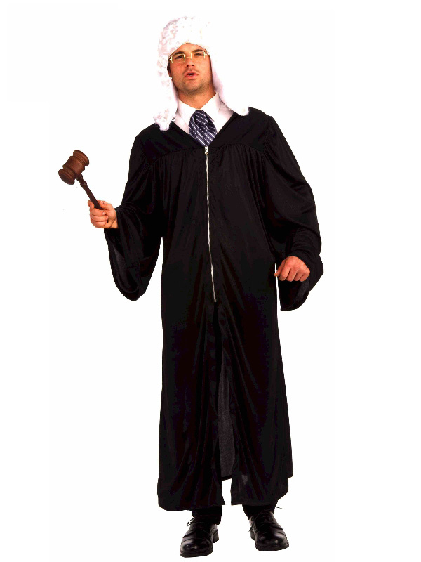 judge adult costume black long robe law and order sunbury costumes