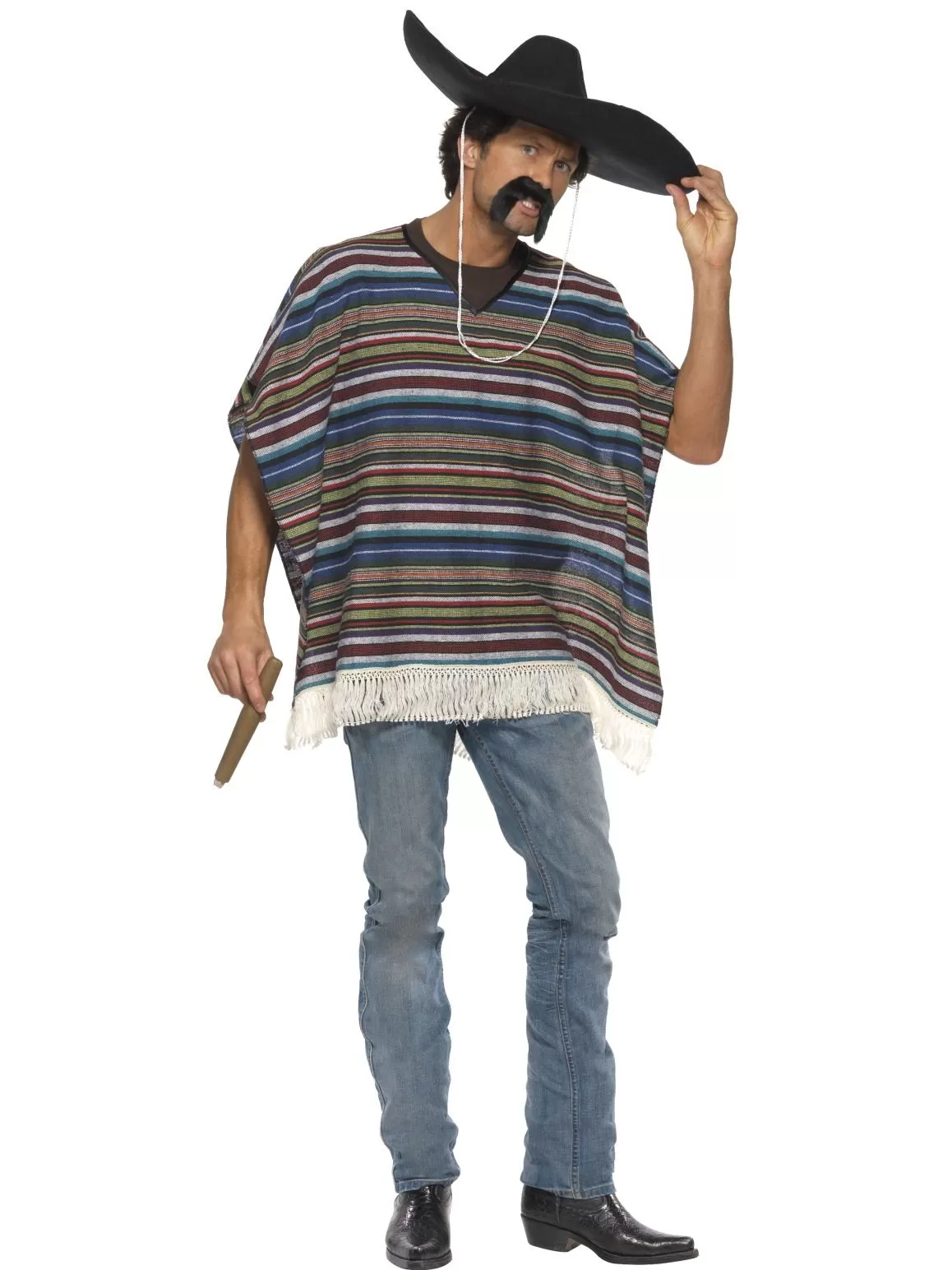 mexican striped poncho sunbury costumes