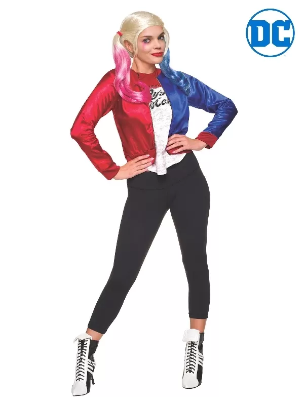 harley quinn ladies costume kit dc characters sunbury costumes