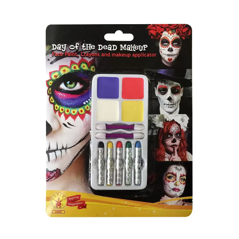 day of the dead makeup kit body art sunbury costumes