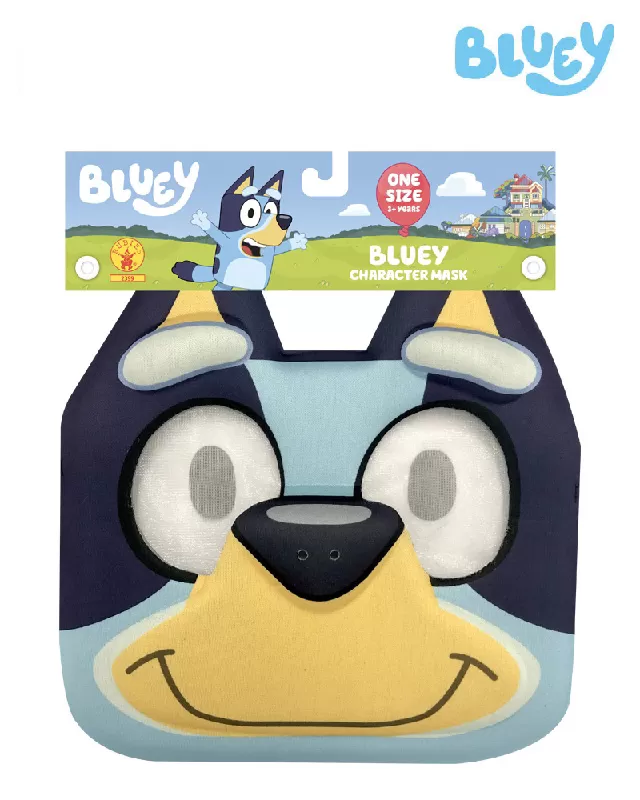 bluey face mask child characters sunbury costumes