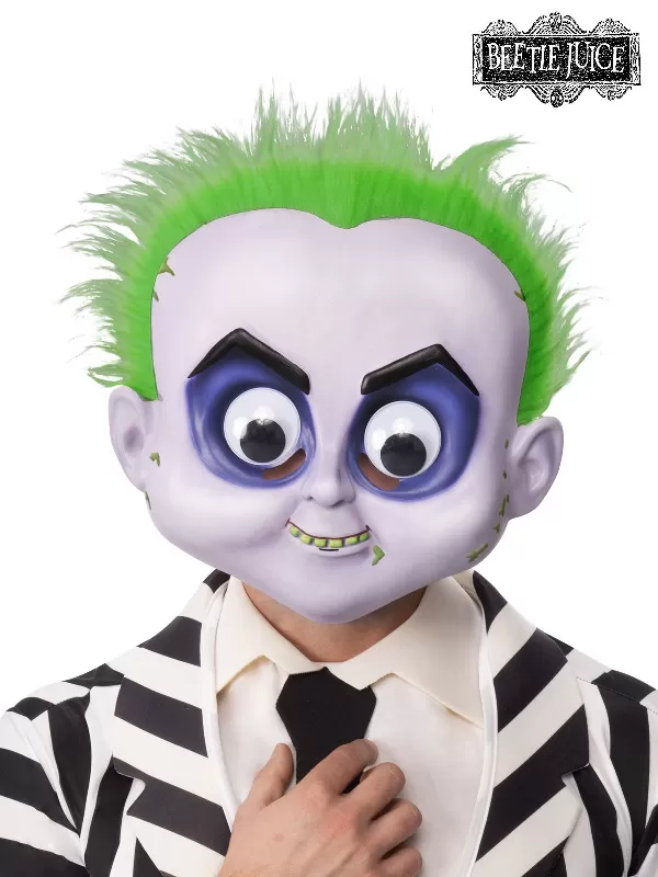 Beetlejuice Googly Eyes Mask