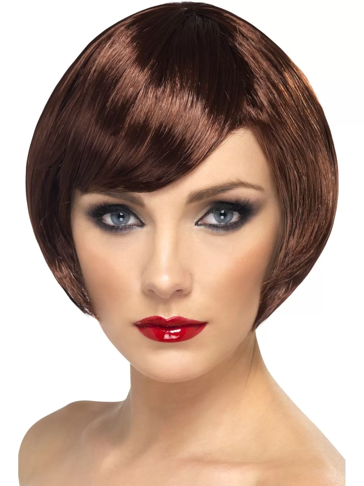 brown short babe wig sunbury costumes