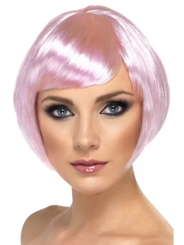pink short babe wig sunbury costumes