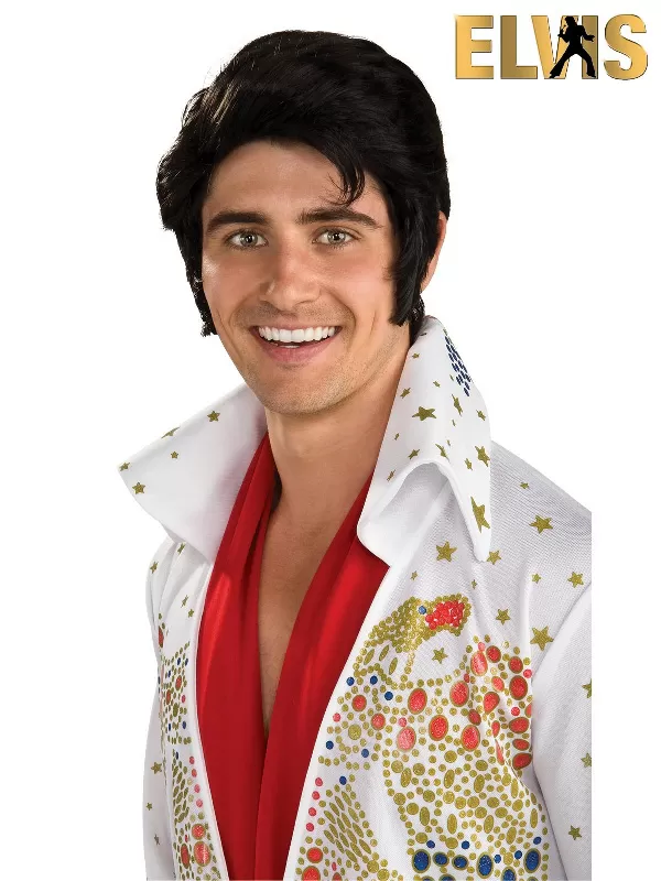 elvis presley adult wig sunbury costumes