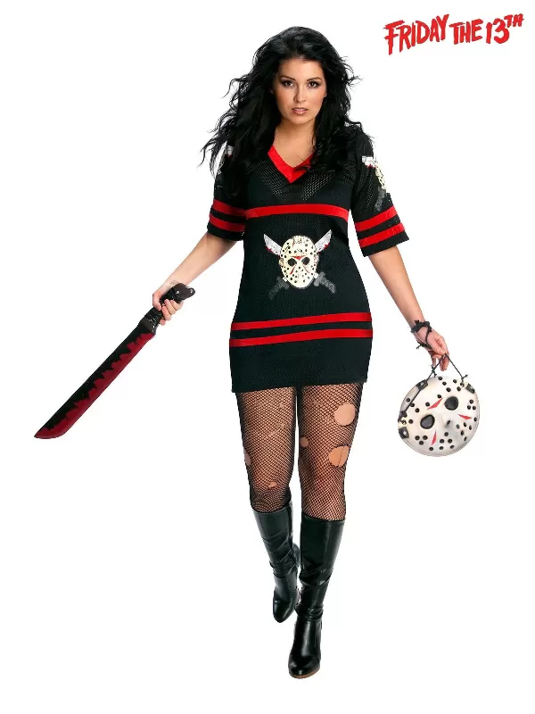 jason voorhees ladies plus size costume friday the 13th halloween characters sunbury costumes